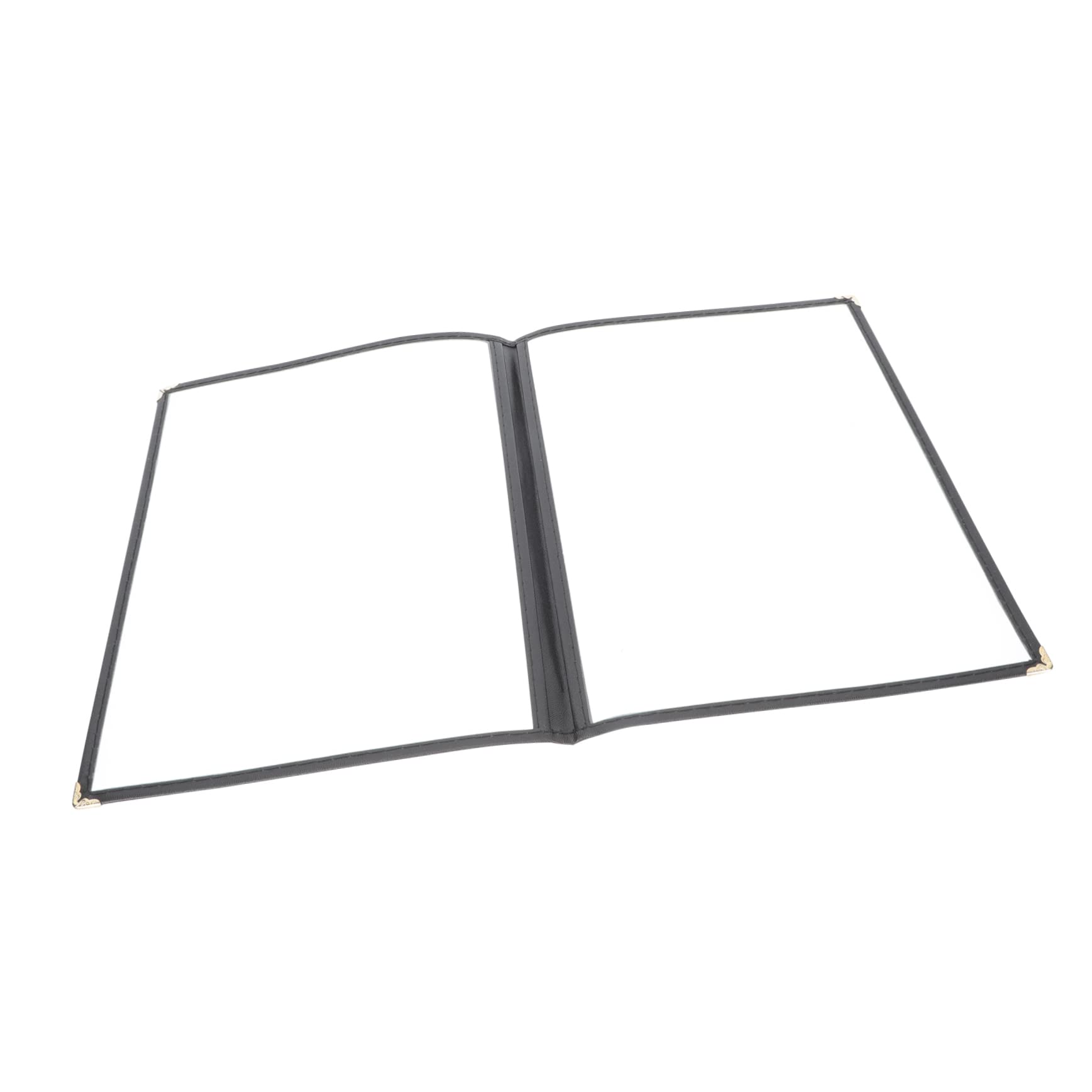 MUCKLILY Hotel Menu Cover A4 Recipe Book Protector Portable PVC Menu Folder Protective Cover for Restaurant