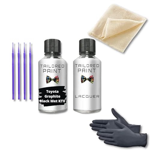 Per Toyota 2000-Present Grafite Nero Met KTV Kit