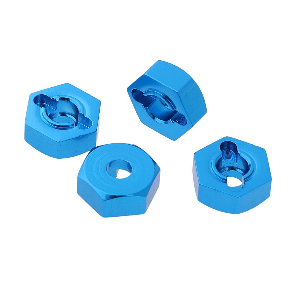 ATORSE® Alloy 12Mm Wheel Hub Hex Drive Adapter for Hsp 1/10 Rc Drift Buggy Truck Car - Image 3 thumbnail
