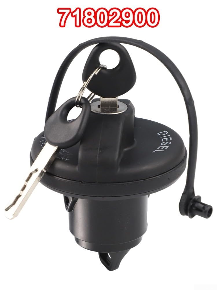71802900 Bouchon de réservoir de carburant verrouillable avec 2 clés pour FIAT, pour DUCATO/pour BOXER/pour RELAY/pour BOXER à partir de 2006 et plus, numéro OEM 71802900, bouchon de réservoir de
