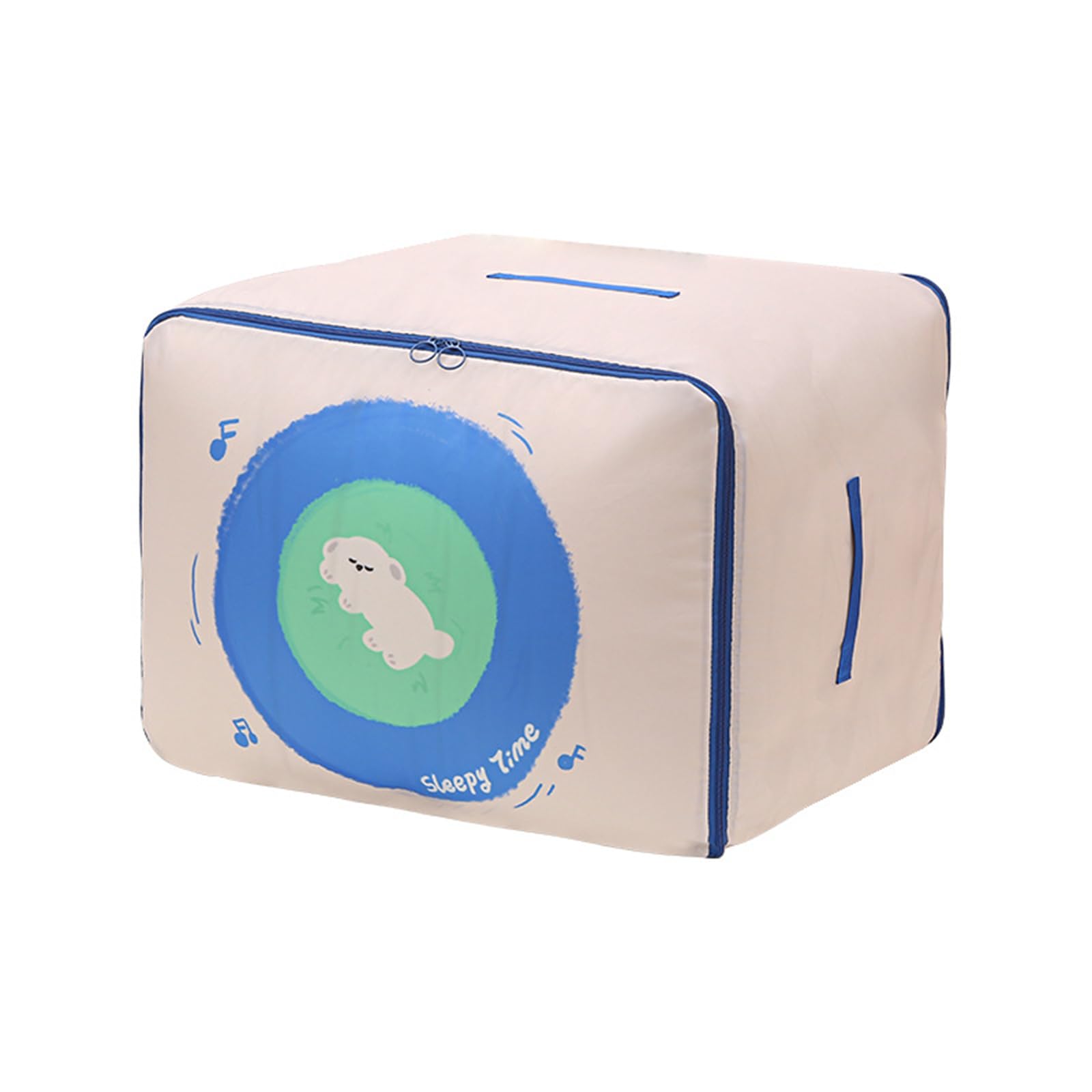 TFAOYS Transportable Multiple Purpose Storage Bag for Blankets Cyclical Clothes Highlighting Cartoon Engravings and Reinforced Impermeable Fabric Multiple Purpose Household Storage Bag