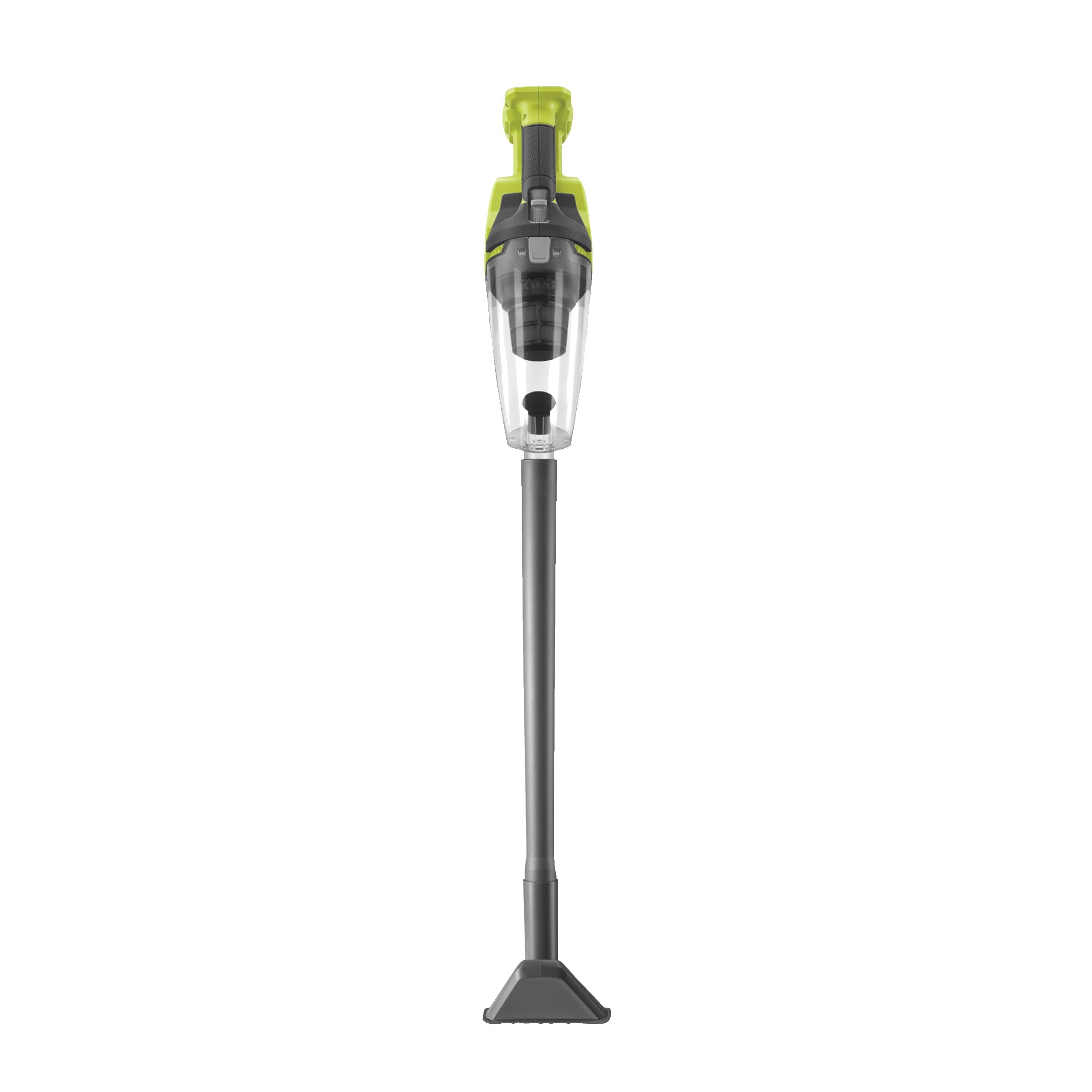 RYOBI 18 V ONE+ Akku-Handstaubsauger RHV18F-0 (1.450 l/min Luftstrom, 600-ml-Staubbehälter, Air Watts 34, ohne Akku und Ladegerät), Grün