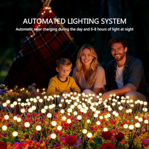 34% Off Solar Garden Lights - 2-Pack Waterproof LED Path Lights