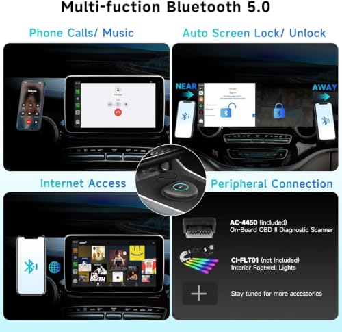 CB6C Wireless CarPlay & Android Auto Adapter Android 13 with 4G LTE - image 7