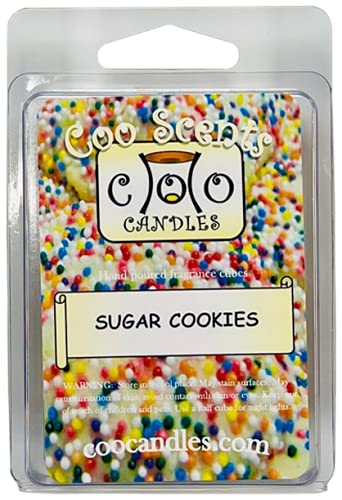 6 Pack Soy Blend Wickless Candle Wax Bar Melts - Christmas Holiday Scents - Peppermint Bark, Mistletoe, White Chestnut Spice, Sugar Cookie, Winter Storm, And Bayberry #TOP2