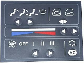 Monitor Membrane Keypad Fits KOBELCO Excavator SK200-3 -5 Fits KATO -1-2