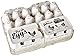 Half Dozen Egg Cartons- 6 Full Dozen Size Can Split to 12 Half Dozen Size Cartons- Securely Holds 6 or 12 Extra Large Eggs