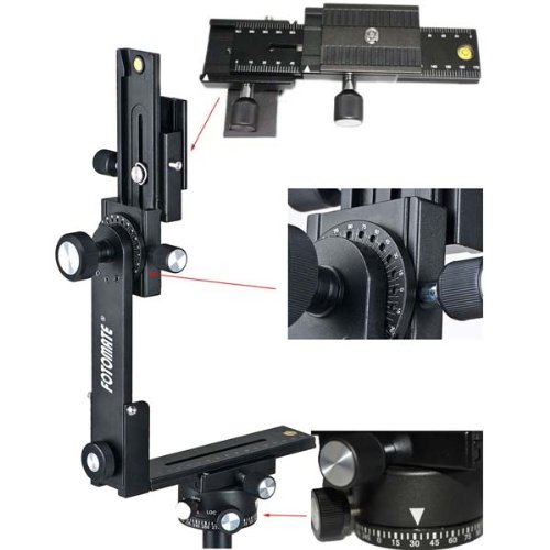 Cowboystudio 360 Degree Full Spherical Camera Qtvr Tripod Panoramic Panhead Pan/Til Head Gimbal Bracket Kit For Canon Nikon #TOP2