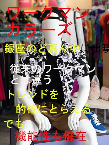 ワークマンカラーズ 銀座のど真ん中に 従来とは一線を画したコンセプト