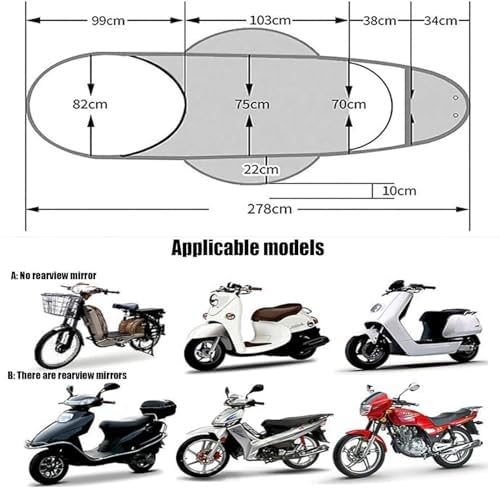 Mobility Scooter Rain Canopy - Cubierta plegable impermeable para protección contra todo tipo de clima, fácil de usar y almacenar