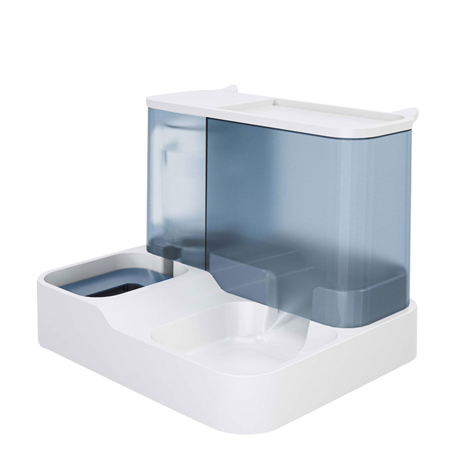 Comedero automático for Perros y Gatos, dispensador de Agua 2,8 l, Color Azul