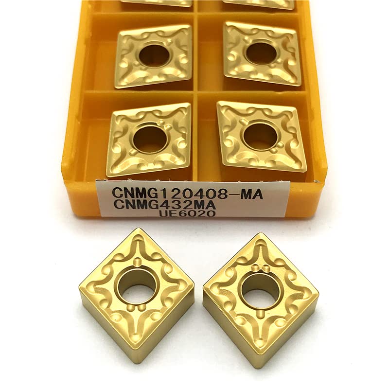 Fresa de torno CNMG120408 MA UE6020 carburo tungsteno miniatura 3