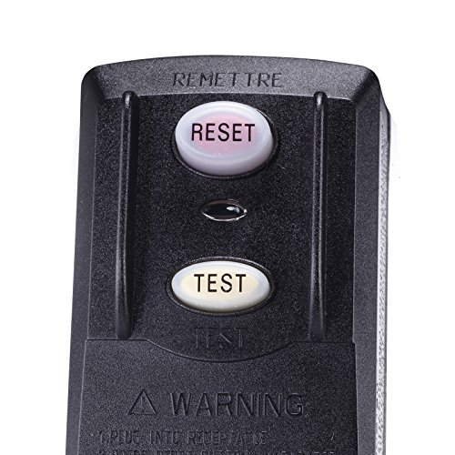 WELLONG GFCI Plug Replacement 3 Prong GFI Waterproof Circuit Breaker UL