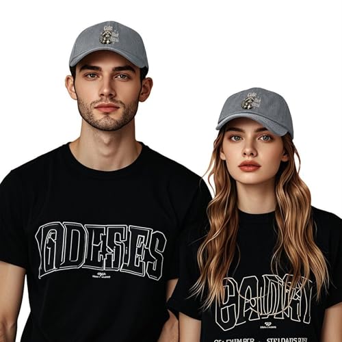 Gorra de mezclilla estilo denim unisex con diseño de mapache miniatura 7