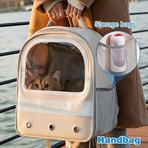 PETCUTE Zaino per Cani e Gatti,Zaino Porta Cane