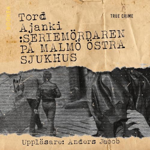 Diseño de la portada del título Seriem&ouml;rdaren p&aring; Malm&ouml; &ouml;stra sjukhus