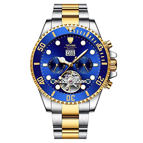 Montre mécanique en acier LULI l'excellence horlogère masculine