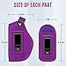 PODFAN Universal Gun Holsters for Men/Women,IWB 9mm Pistols Holster Right Left Handed,Concealed Carry,Fits S&W M&P Shield Glock 9/40 P320 17 19 26 27 42 43,Similar Handguns (Purple-Right Hand)