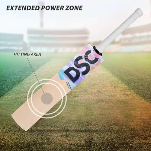 Image of Intense Assault English Willow Cricket Bat for Men | Covered Face| Men and Boys | Lightweight | Full Size