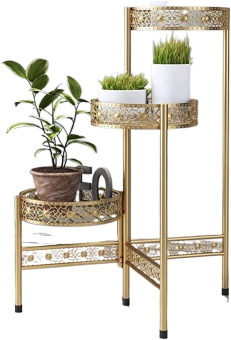 Plant Shelf Plant Stand Flower Stand Iron Folding Flower