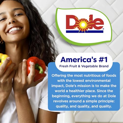 Dole Daily Fruits and Veggies Supplement - Whole Food Plant-Based Nutrition with 25 Fruits + 25 Vegetables, 12 Essential Vitamins & Minerals, Antioxidant Superfoods, 180 Capsules (2 Pack)