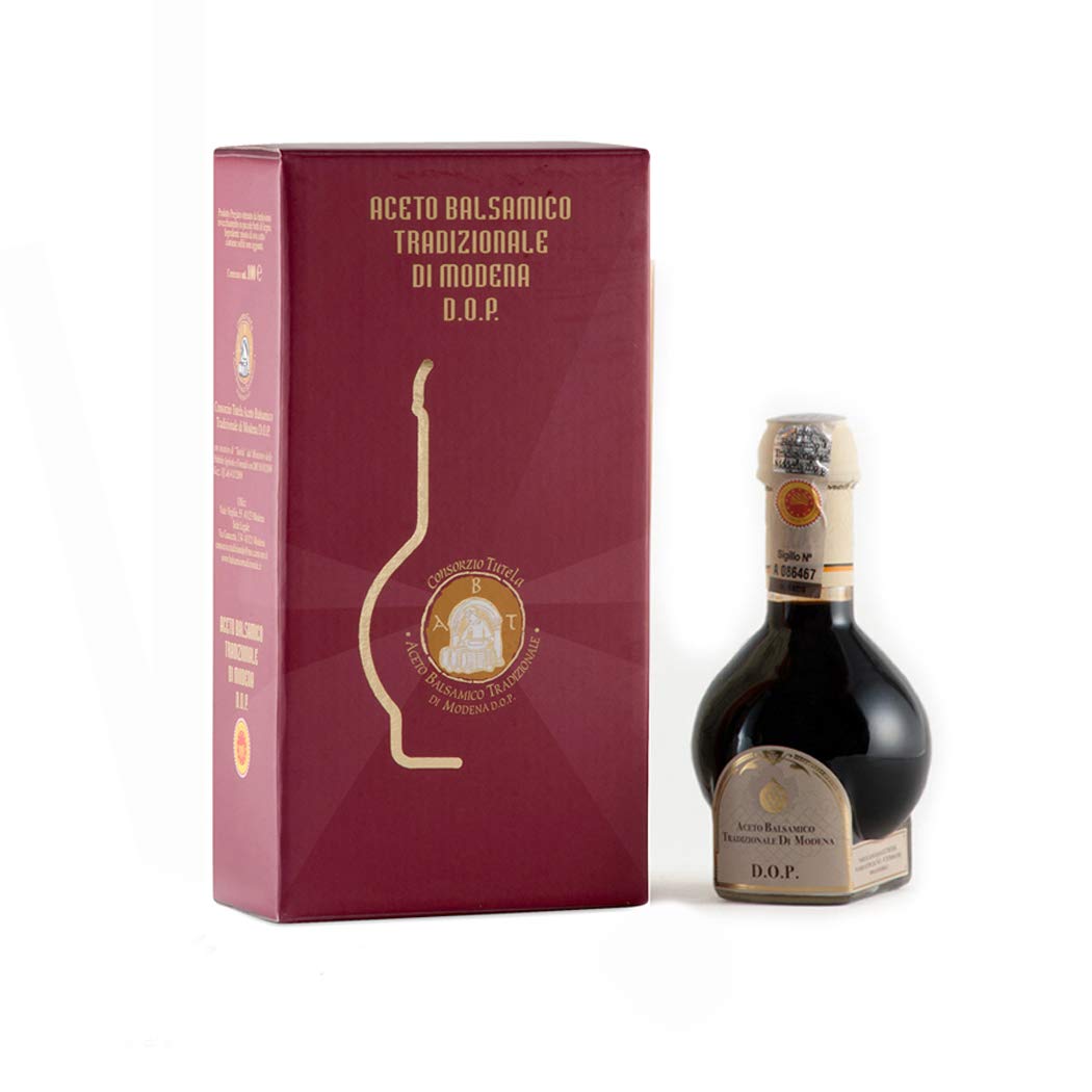 Tradycyjny ocet balsamiczny AOP Dojrzały 12 lat Czerwone Pudełko 100ml
