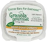 Granola Gourmet Original Energy Bars -Spiced Orange Cranberry, 10-Count 12.5 oz. Bars (Pack of 2)