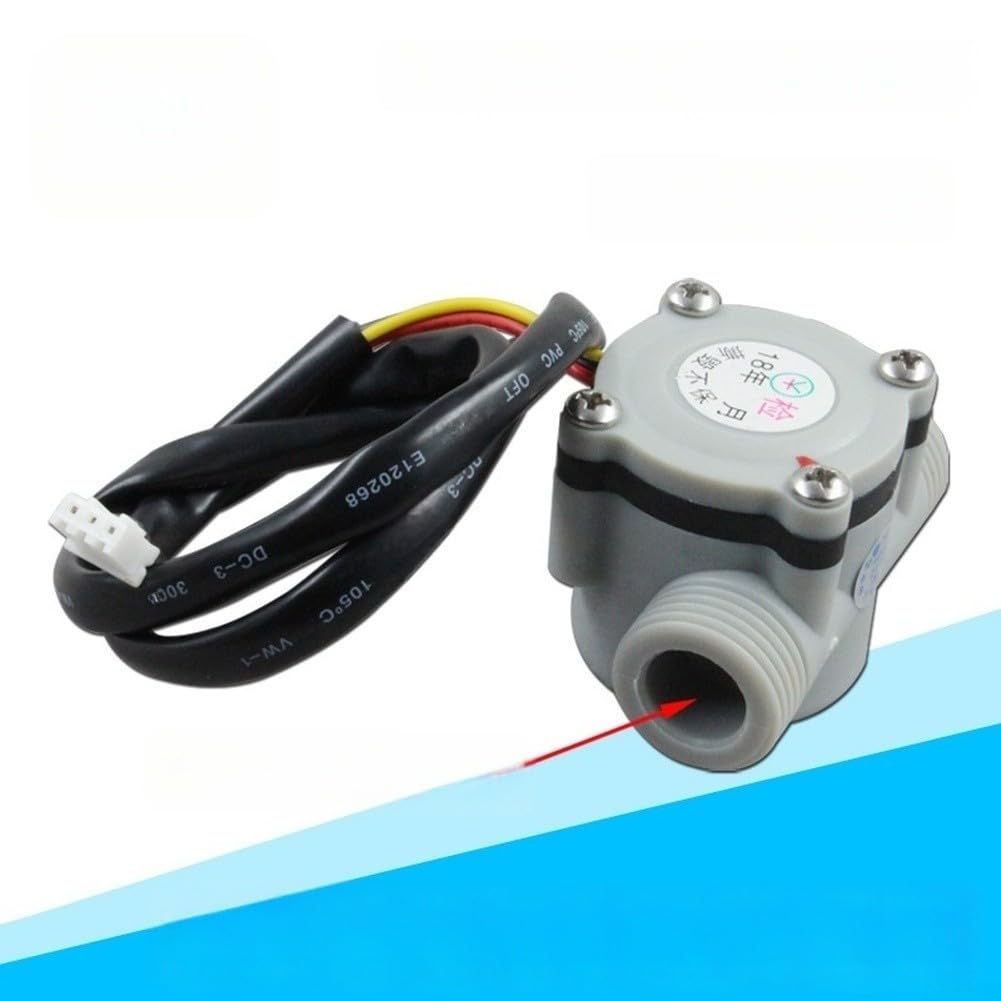 Sensor de Caudal 12mm Alta Temperatura 70°C 4 Cables(3)