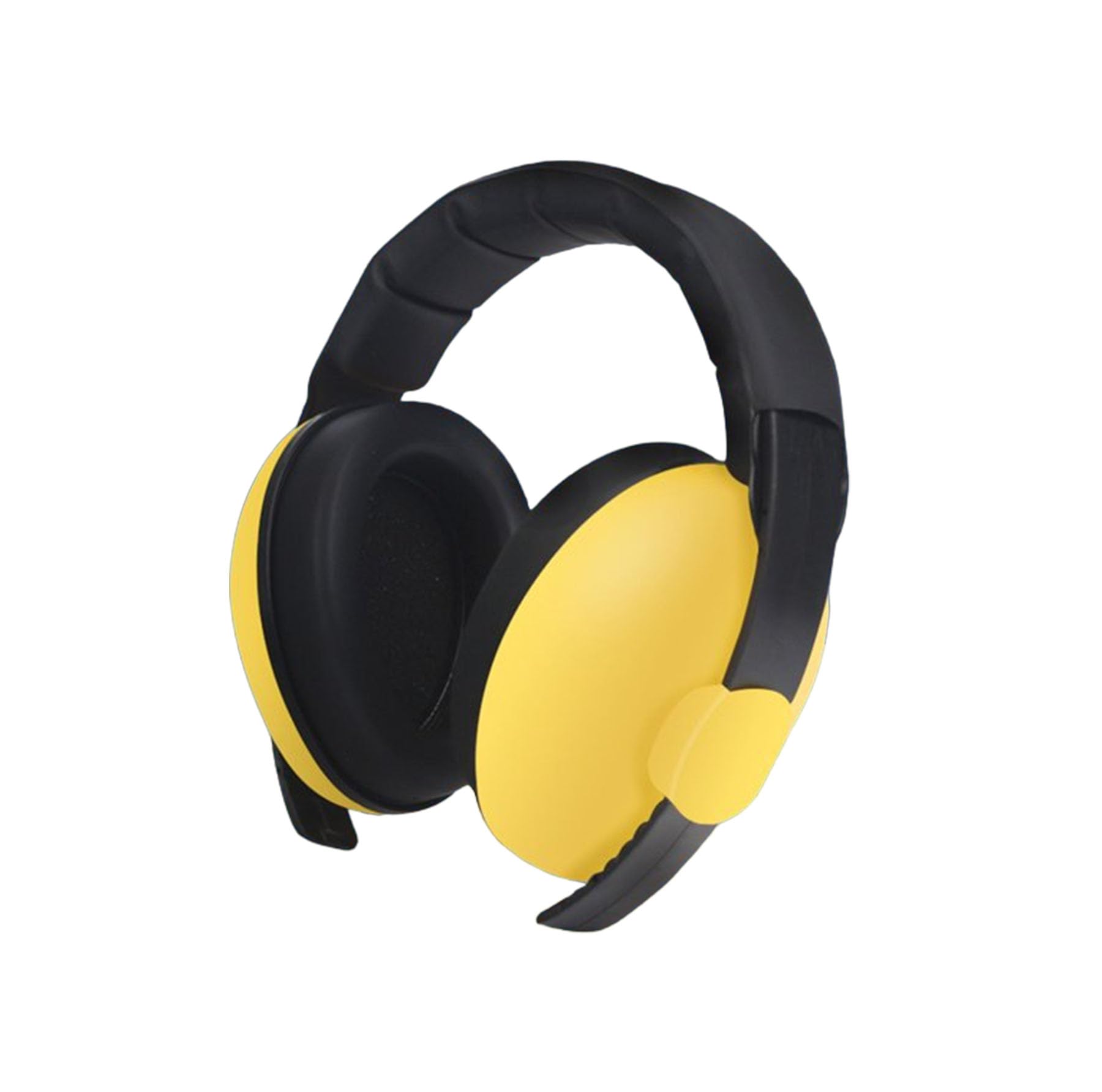 Baby Noise Cancelling Headphones - Kids Ear Muffs for Airplane, Travel, Sleep, Loud Environments - Infant & Toddler Ear Protection, Comfortable Noise Reduction Ear Muffs (YELLOW) 1