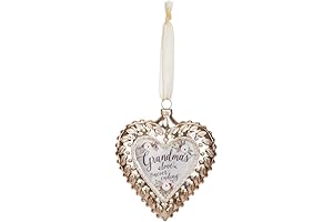 Grandma's Love Heart Christmas Ornament