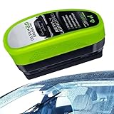 Carmoody Window Cleaner, Clearvision Automotive Oil Film Cleaning Brush for Car Windows, Quick Stain Removal, Provides Clear Vision and Improve Visibilit, For All Types of Car Glass Surfaces (1)