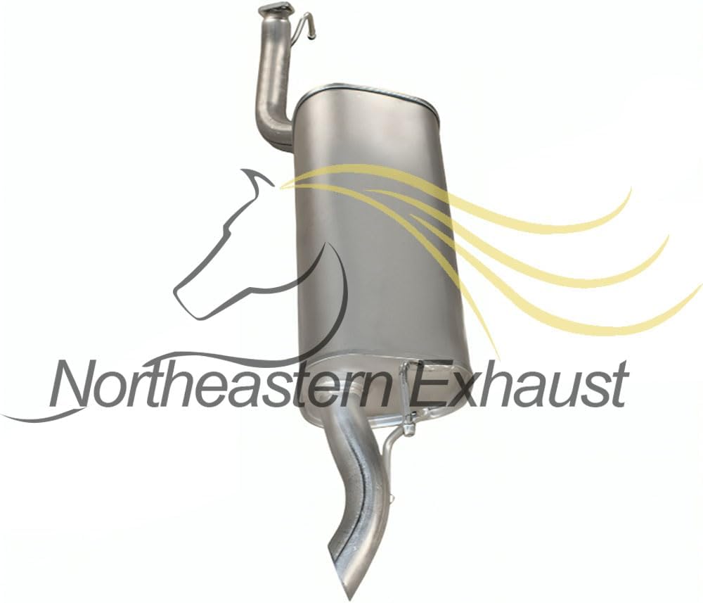 Northeastern Exhaust | Stainless Steel Muffler Assembly Exhaust Kit Compatible for 2004-2006 Subaru Baja 2.5L | Free Gaskets Included | Automotive Replacement Part