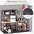 6x3 Shed Resin Outdoor Storage with Floor Included, Waterproof Lockable Small Plastic Garden Tool Sheds