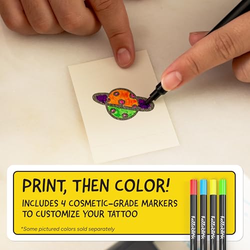 image for Ceaco Hello Blink Tattoo Maker Create and Print Custom Temporary Body 