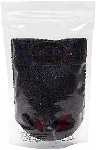 Kenny Delights Roasted Black Chia Seeds, 200g