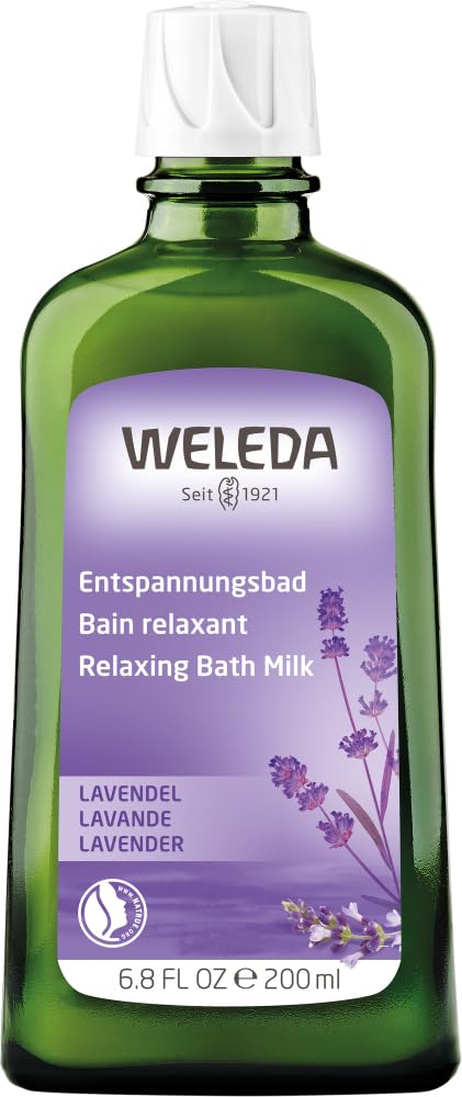 Weleda Lavender Bath Milk - 200 ml - PACK OF 6