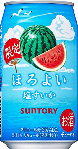 サントリー ほろよい 塩すいか [ チューハイ 350ml×24本 ]