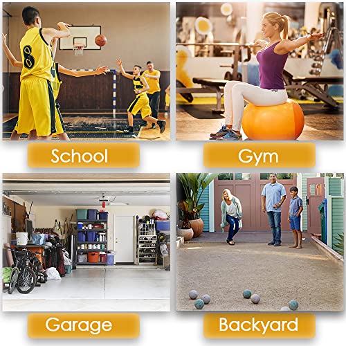 Snail SN-BALLSTORAGE-526 4-Tier Garage Sports Equipment Storage Organizer Sports Ball Storage Rolling Cart thumb #5
