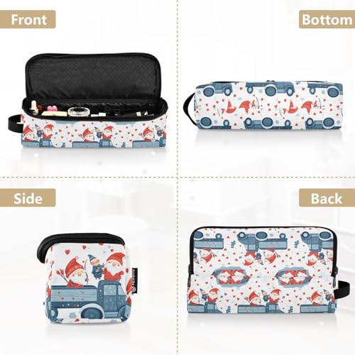 Bolsa de viaje resistente al calor para herramientas de cabello con tapete protector para planchas, rizadores y organizador portátil miniatura 5