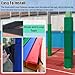 LXLZYXSF Custom Parking Garage Pole Padding Wrap Self Adhesive Basement Column Pad, Basketball Hoop Impact-Protection Cover for Round/Square/Rectangle Post