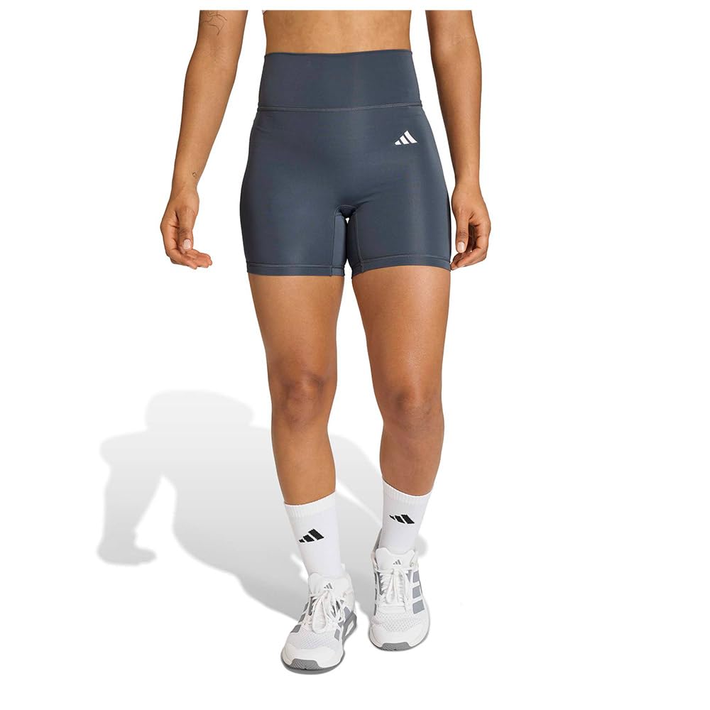 adidas Womens Training Workout Essentials Plus Tights (1/2), Onix, Size S, Women