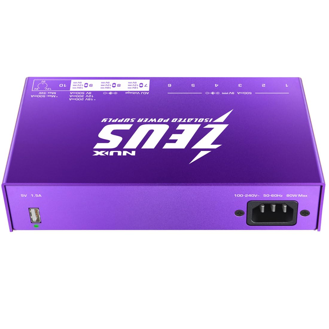 NUX ZEUS ISOLATED POWER SUPPLY パワーサプライ NuX Zeus Isolated Power Supply for Pedalboard – Mainstagemusic