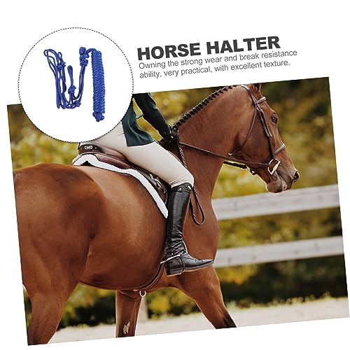 BESTOYARD Coleira De Cavalo De Poliéster Equipamento De Treinamento De Cavalo Freios Para Cavalos Ca