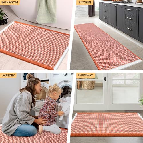 Save 15% on IM HOME Waffle Bath Mat Set - 3 Piece Non-Slip Rugs