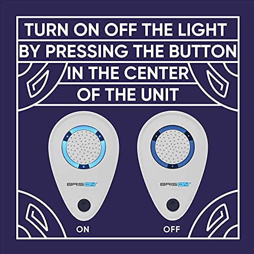 Brison Ultrasonic Pest Repellent Plug In – Mice Rats Spider Control - For Repelling Rodents & Insects Out Of Indoors, Non-Toxic Electronic Repel [2 Pack] #TOP4