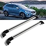 OCPTY Roof Rack Cargobar Carrier For Porsche Cayenne 2011-2017,for Volvo XC60 2013-2018 Rooftop Luggage Crossbars - Fits Side Rails Models ONLY