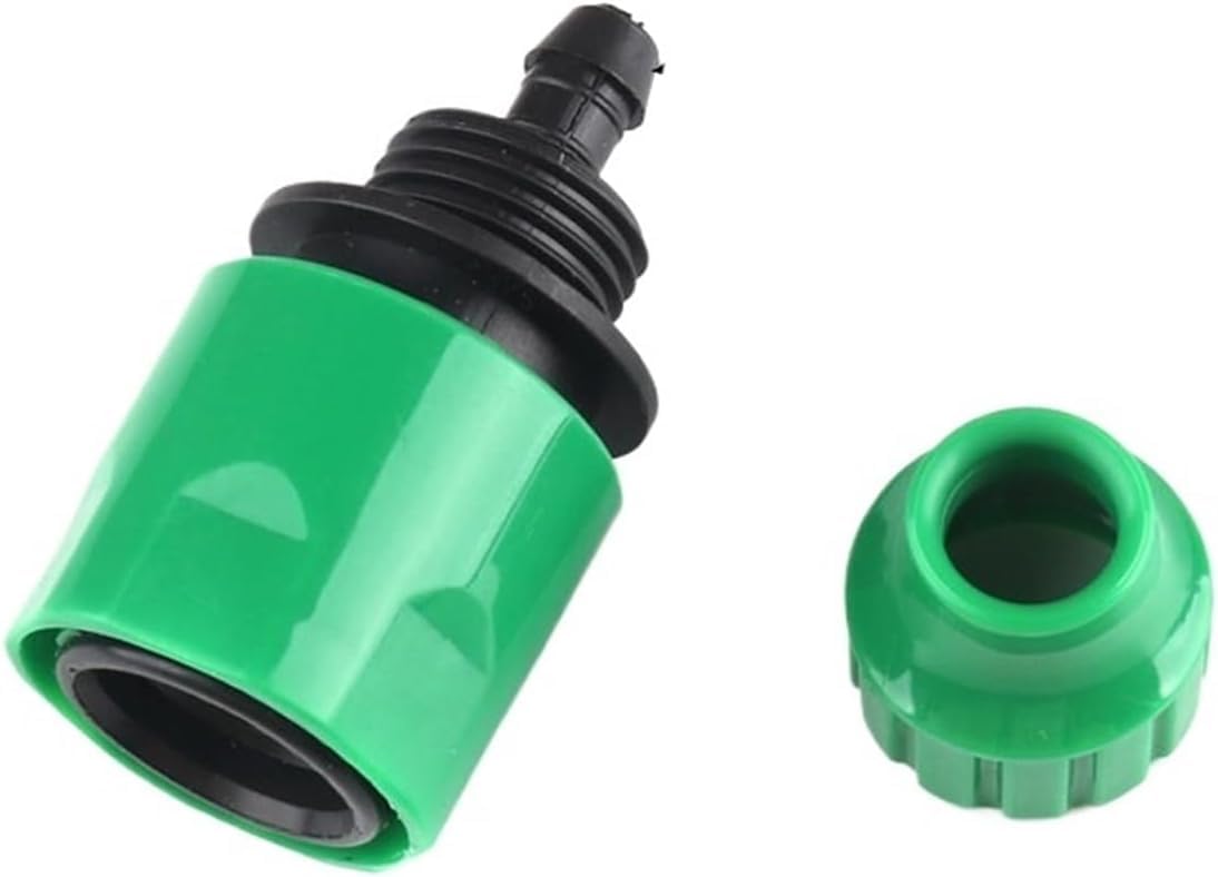 Wkhphmbeq Drip Irrigation Quick Connector, Plastic Hose Adapter For 4/7Mm Or 8/11Mm Tubing, Barbed Watering Coupling For Garden Micro Irrigation