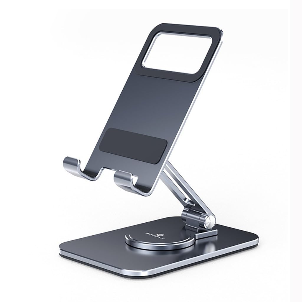 Tenedor de la tableta plegable para evitar fatiga con soporte de aluminio ajustable Svart
