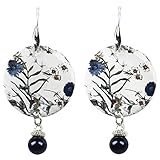 limoges porzellan antik  Damen-Ohrringe aus Porzellan – Limoge – handgefertigt in Sizilien