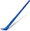 MARSHALLTOWN Round Fulcrum Monster Pry Bar, 56 Inch All-Steel Construction, Concrete Demo Bar, Large Pry Bar for Form Removal, Wrecking Bar, Crowbar, Made in USA, 10060
